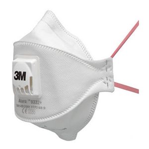 3M 9332 FFP3 Ventilli Toz Ve Sis Maskesi